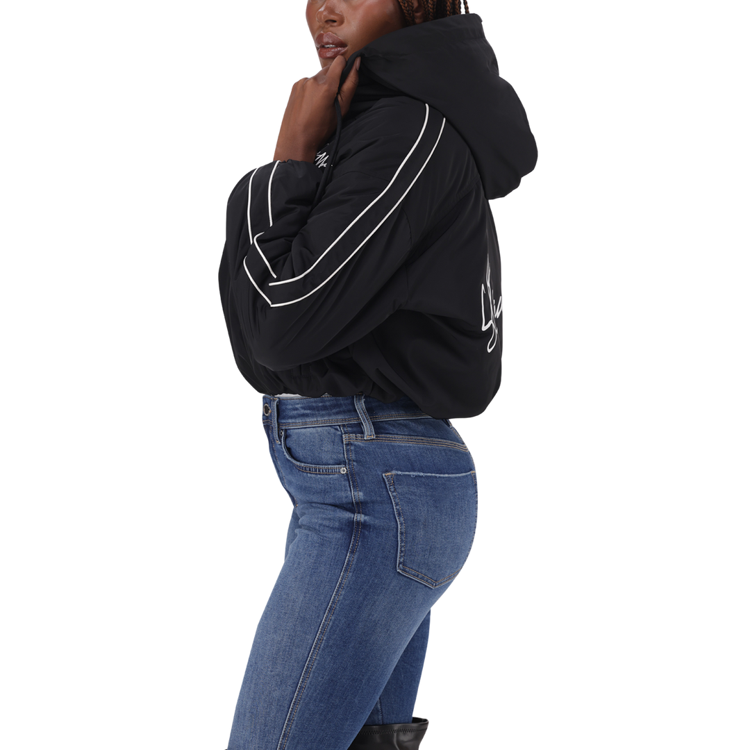 IMANI BLACK PUFFER JACKET