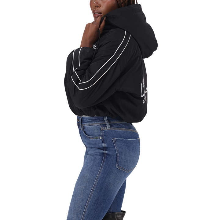 IMANI BLACK PUFFER JACKET
