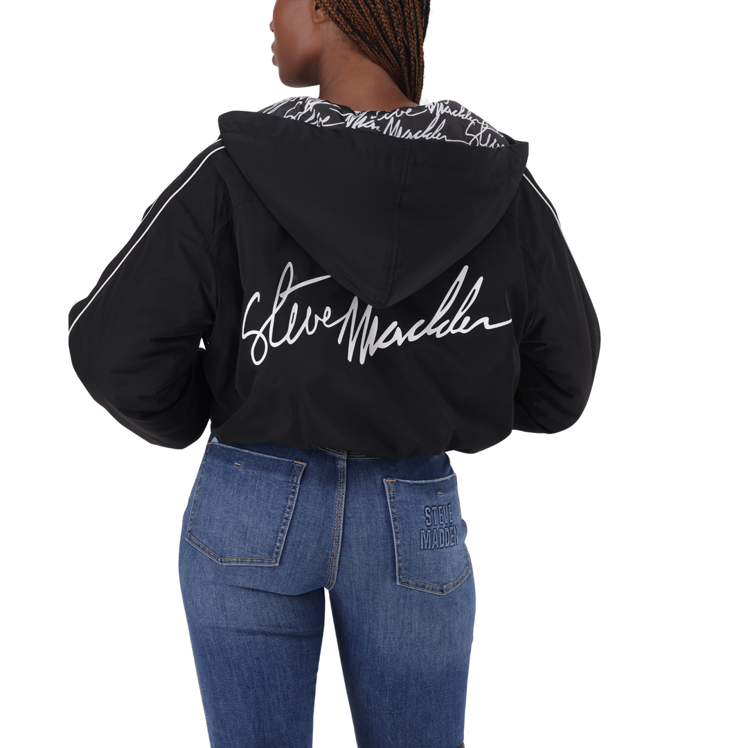 IMANI BLACK PUFFER JACKET