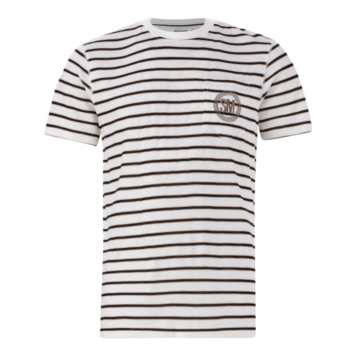 SCOTT MULTI STRIPE CREW NECK T-SHIRT