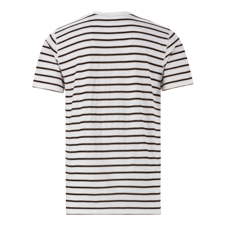 SCOTT MULTI STRIPE CREW NECK T-SHIRT