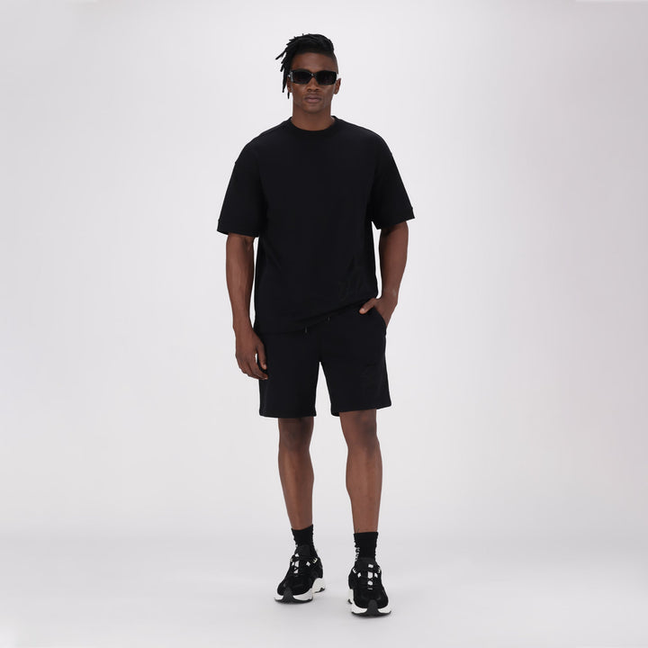 TOFE BLACK JOGGER SHORTS