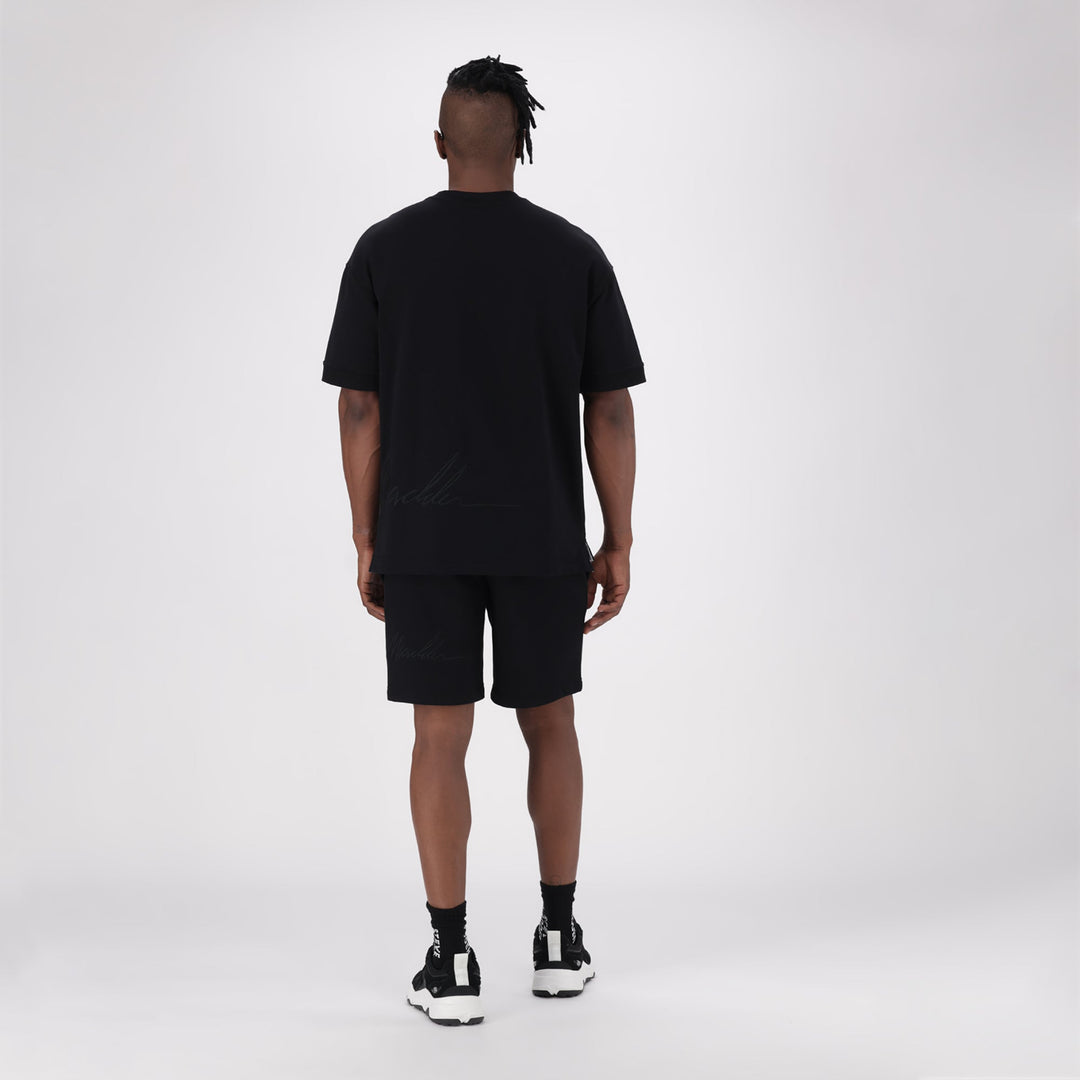 TOFE BLACK JOGGER SHORTS