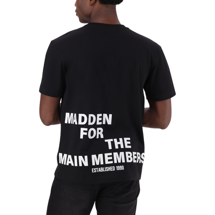 BAZ BLACK BOXY T-SHIRT