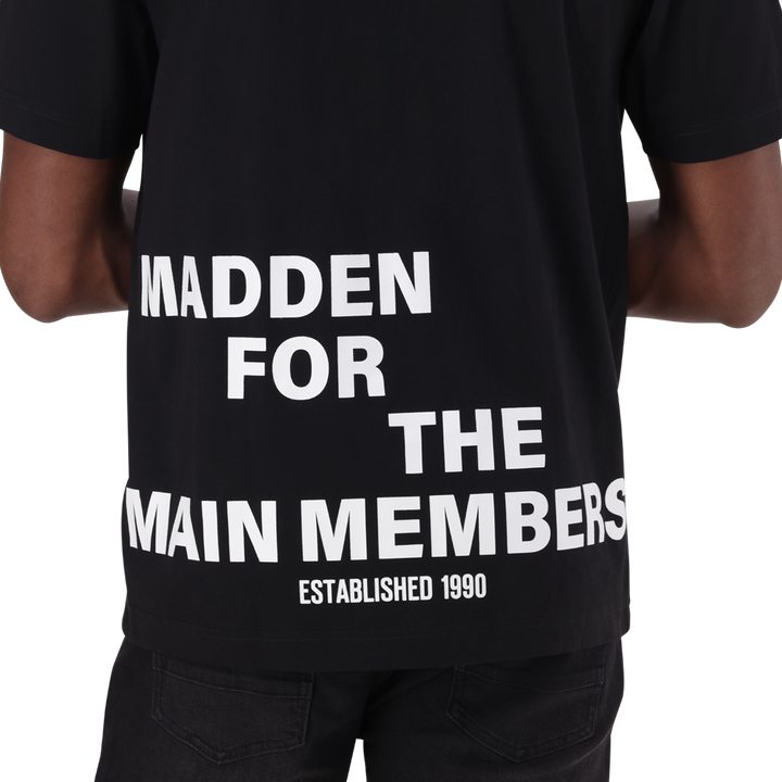 BAZ BLACK BOXY T-SHIRT