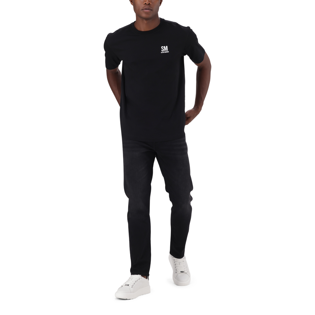 BAZ BLACK BOXY T-SHIRT