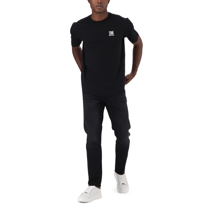 BAZ BLACK BOXY T-SHIRT