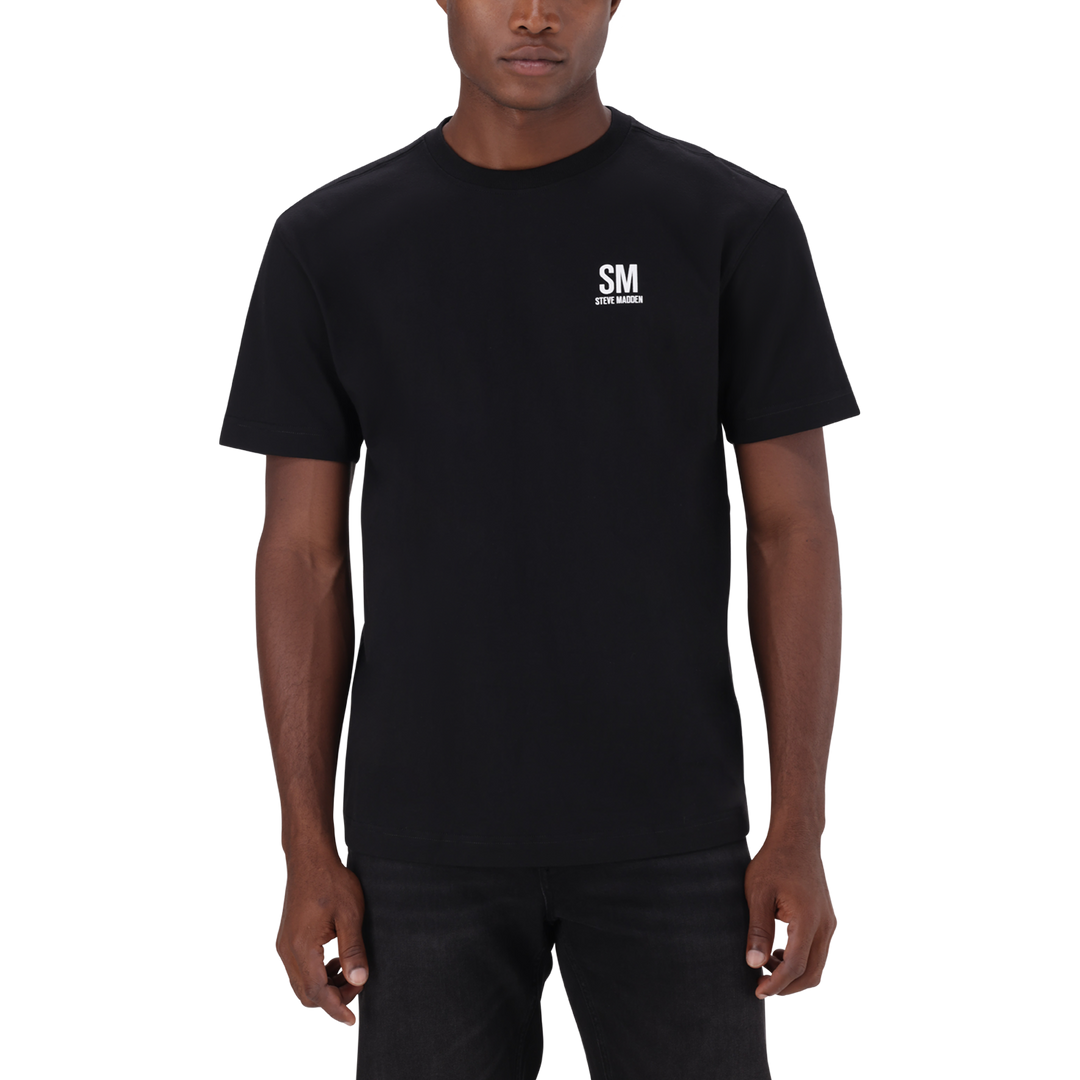 BAZ BLACK BOXY T-SHIRT