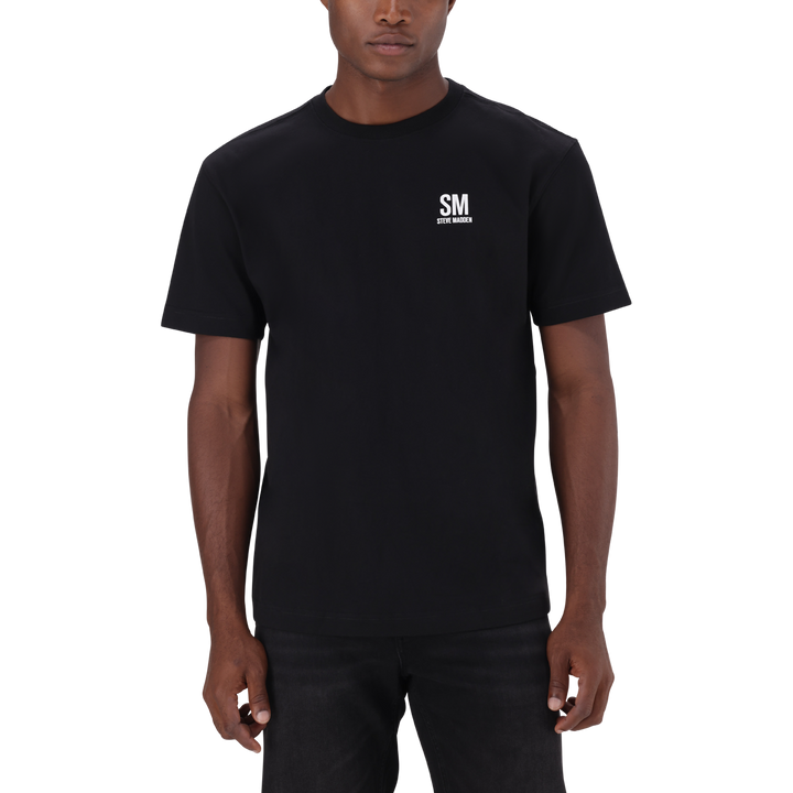 BAZ BLACK BOXY T-SHIRT