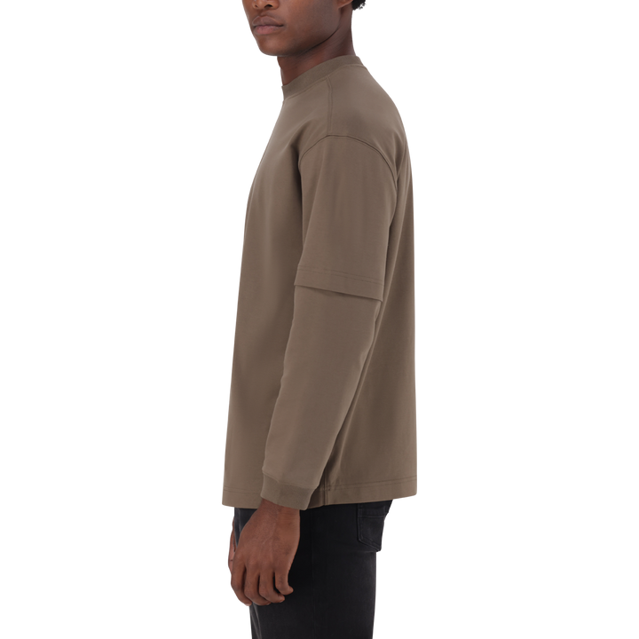 LOKI STONE GREY LONGSLEEVE T-SHIRT