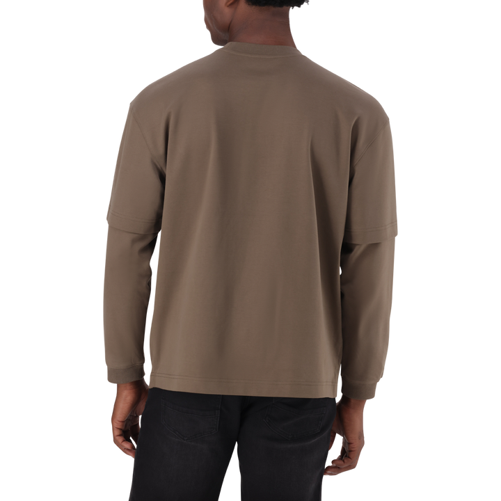 LOKI STONE GREY LONGSLEEVE T-SHIRT