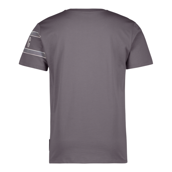 FINN GREY FLOCK CREW NECK T-SHIRT
