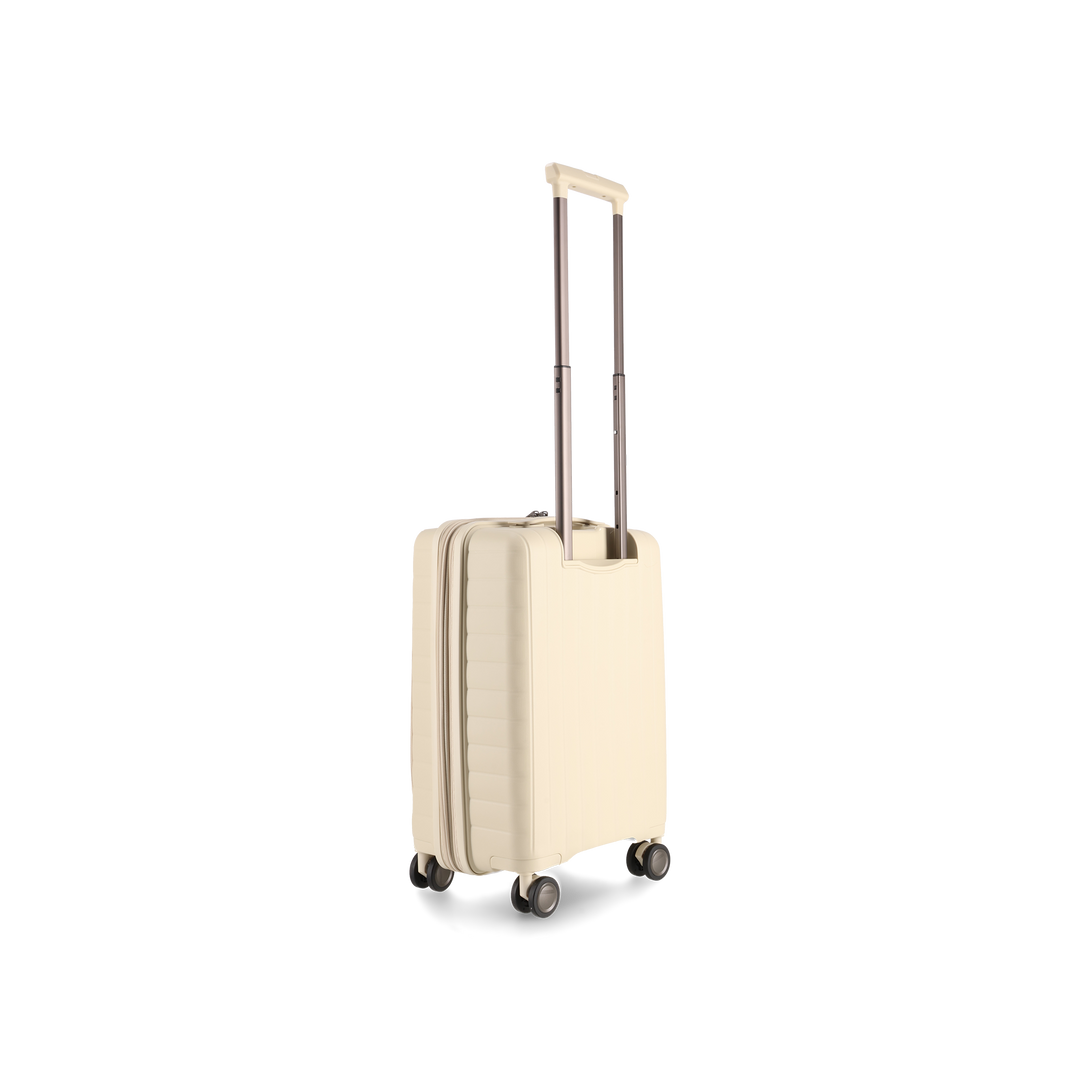 MANHATTAN JET SET CREAM LUGGAGE SET OF 3 TRAVEL CASES