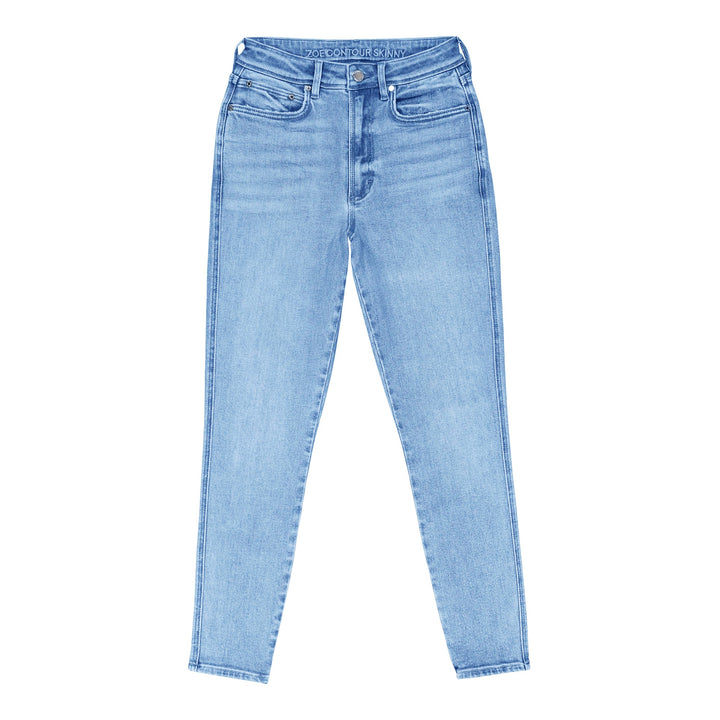 ZOE CONTOUR CURVY MID WASH SKINNY