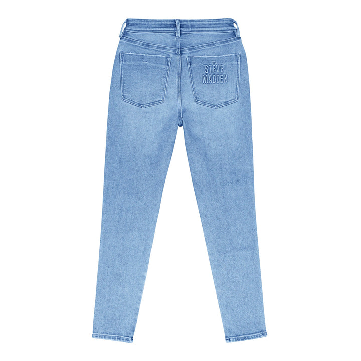 ZOE CONTOUR CURVY MID WASH SKINNY