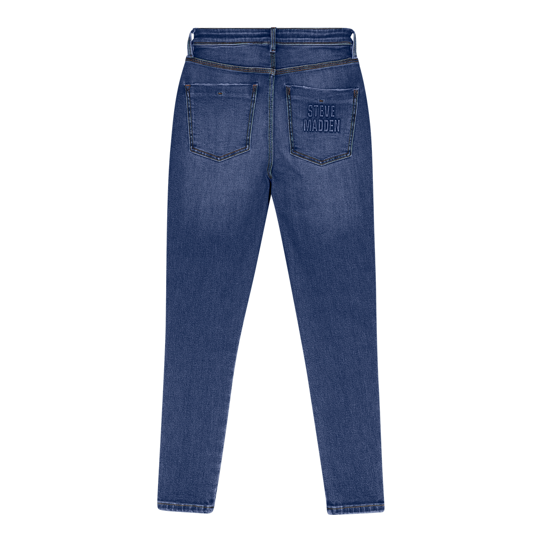 ZOE CONTOUR CURVY DARK WASH SKINNY