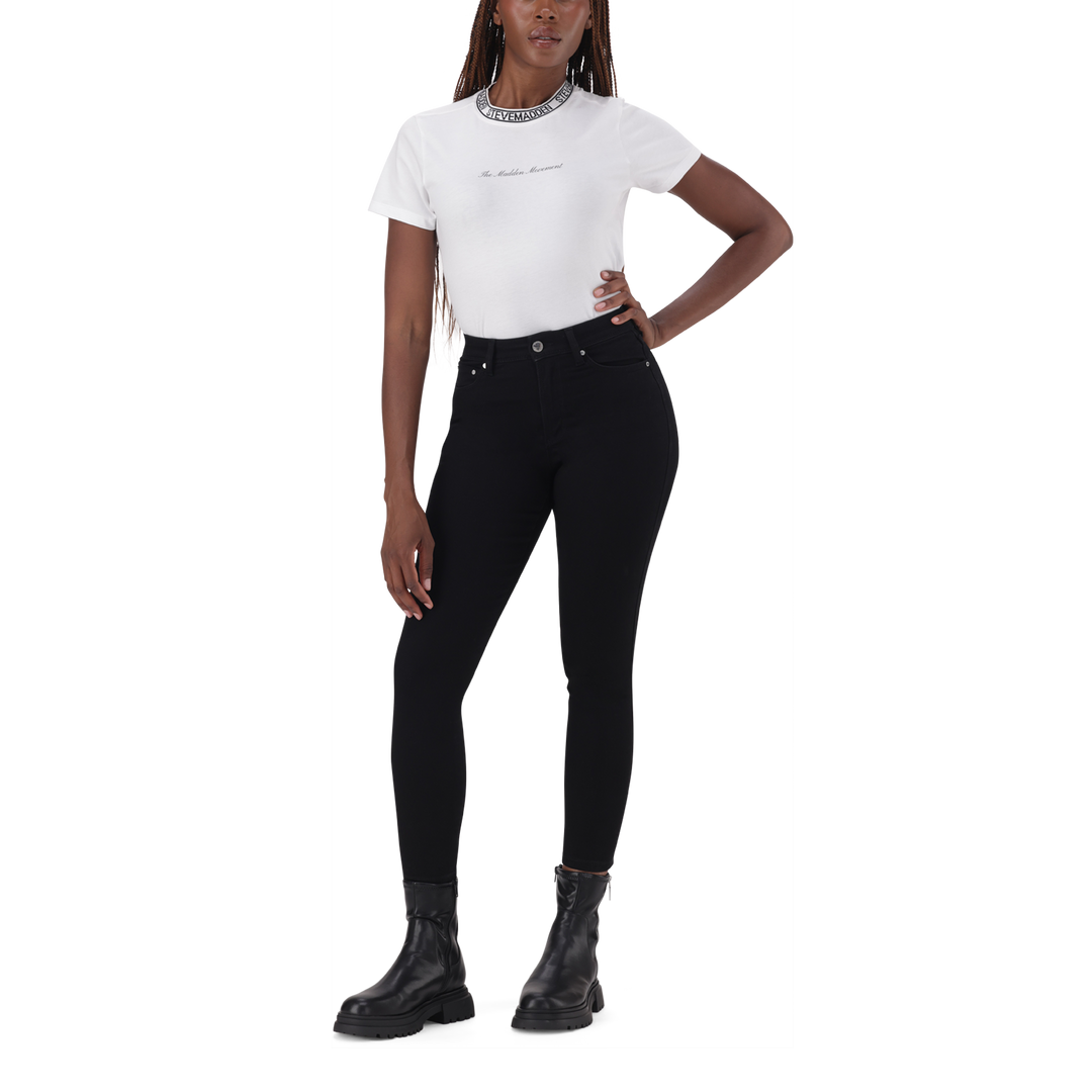 EVA CURVY BLACK SKINNY