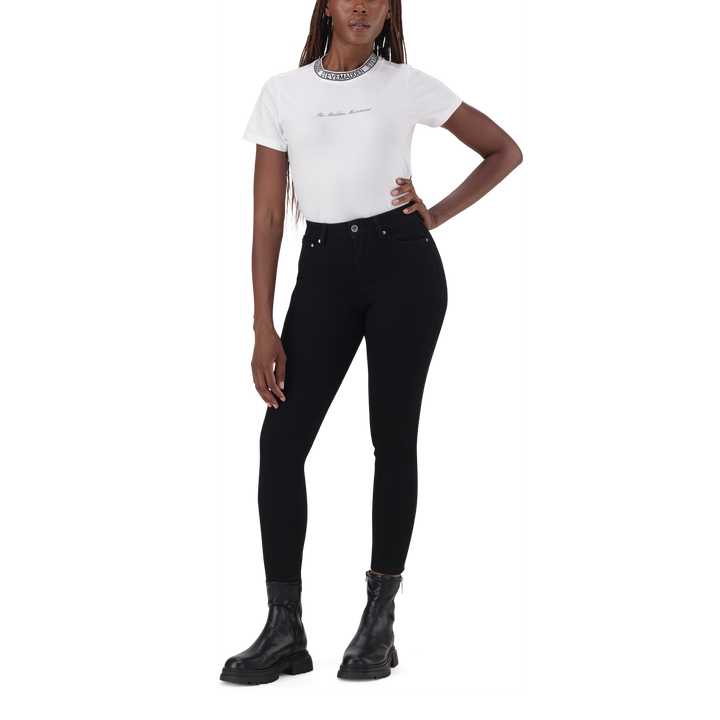 EVA CURVY BLACK SKINNY