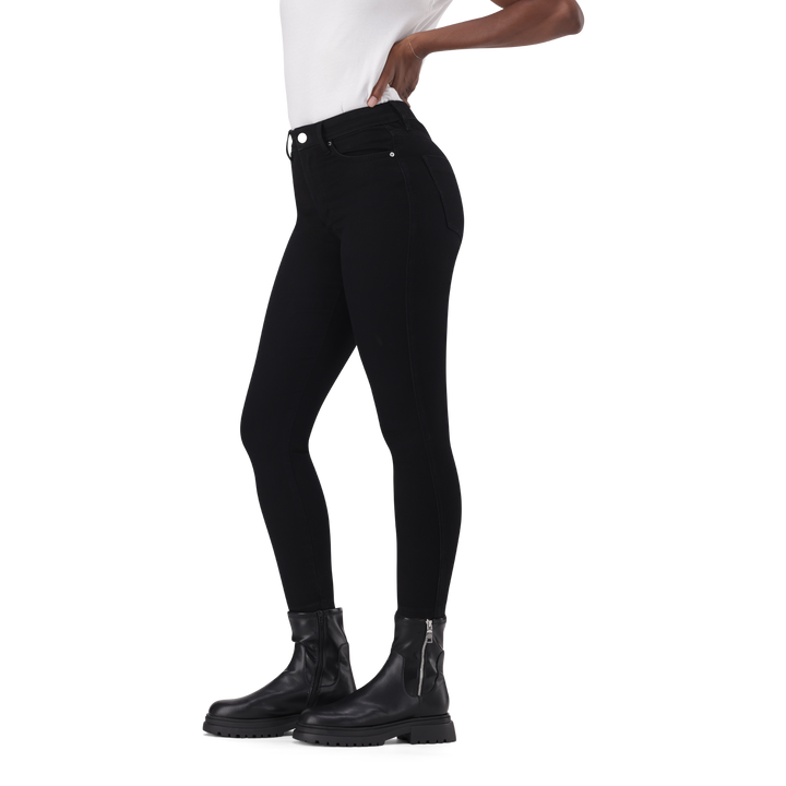 EVA CURVY BLACK SKINNY