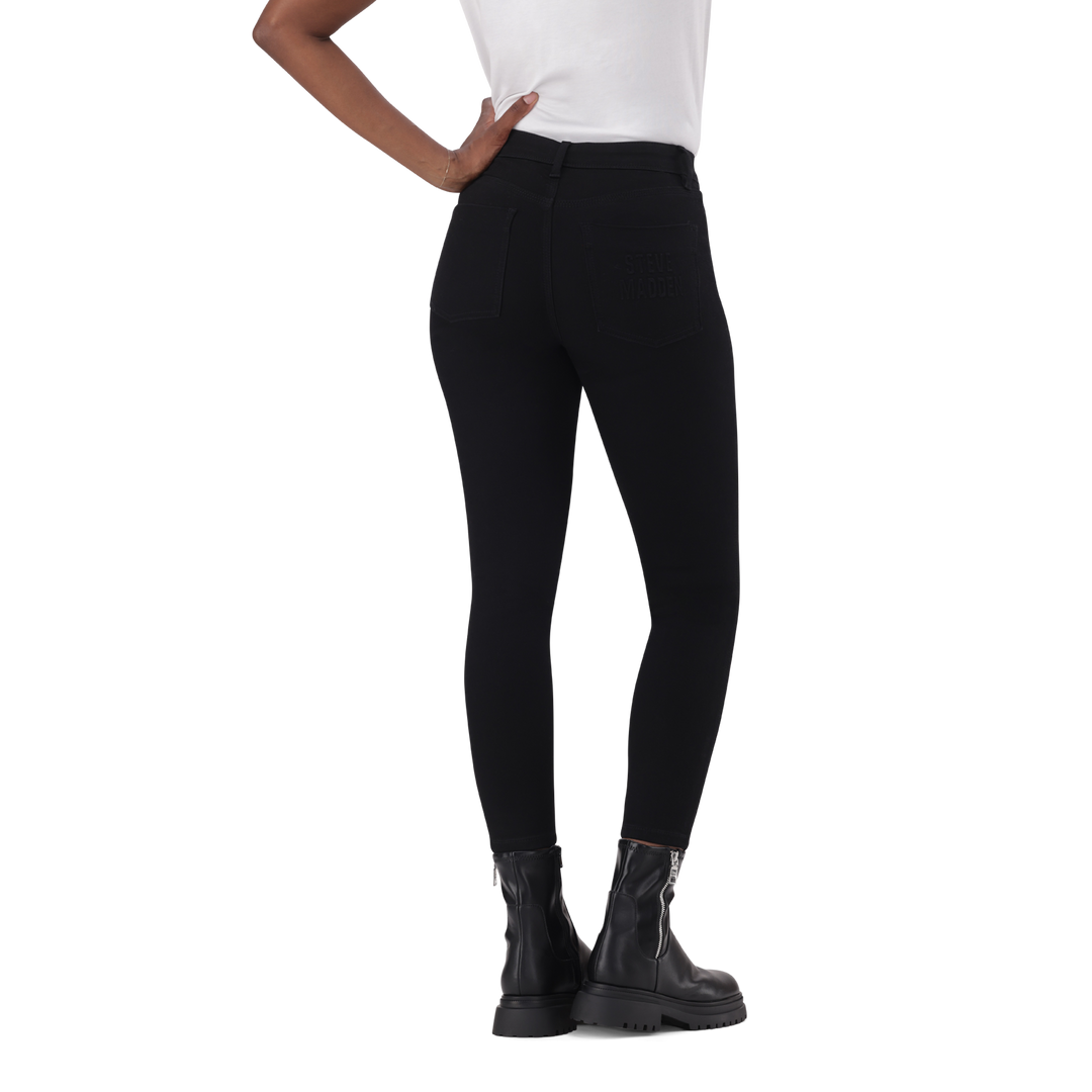 EVA CURVY BLACK SKINNY