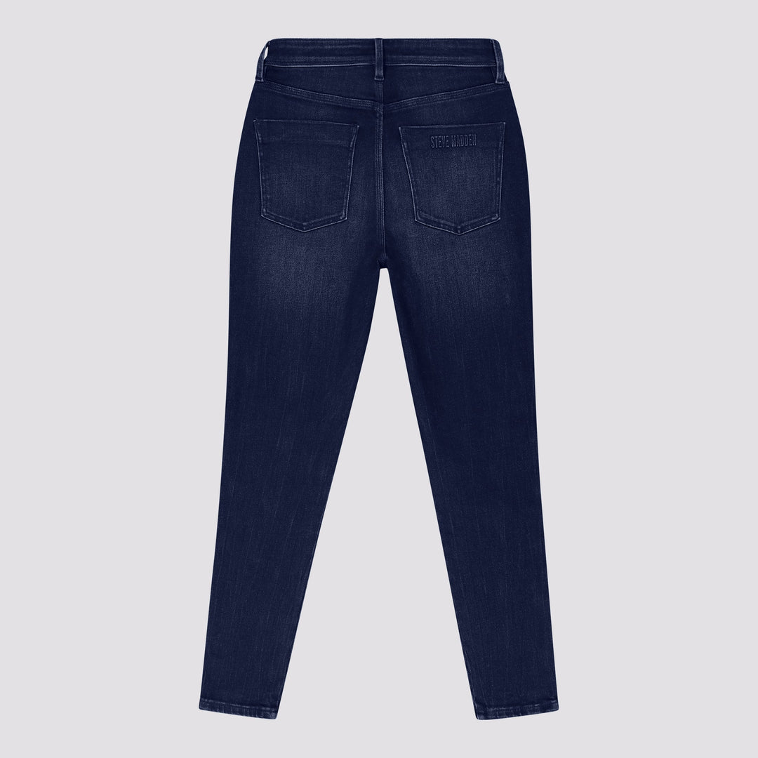 ZOE CONTOUR CURVY DARK WASH SKINNY