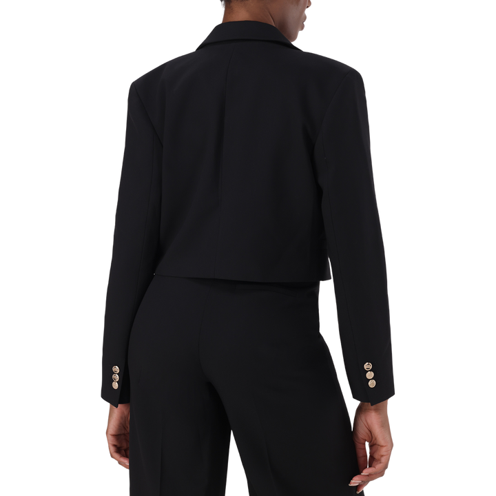 KAYLA BLACK CROPPED BLAZER