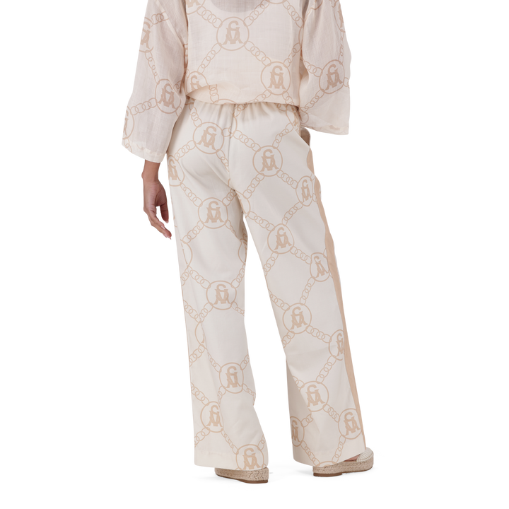 BRIELLE STONE WIDE LEG PANT