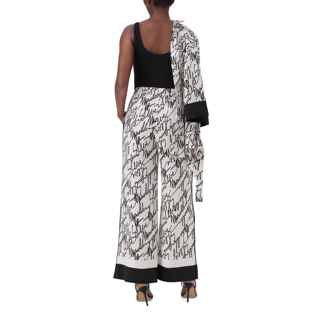 PARKER WHITE WIDE LEG PANT