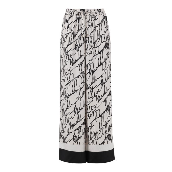 PARKER WHITE WIDE LEG PANT