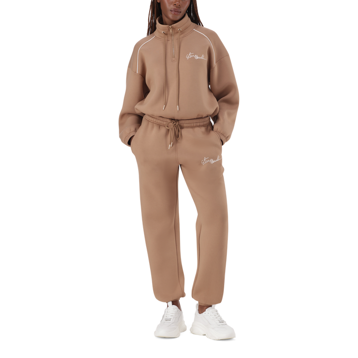 BRITTANY MID CARAMEL SLIM SCUBA JOGGER