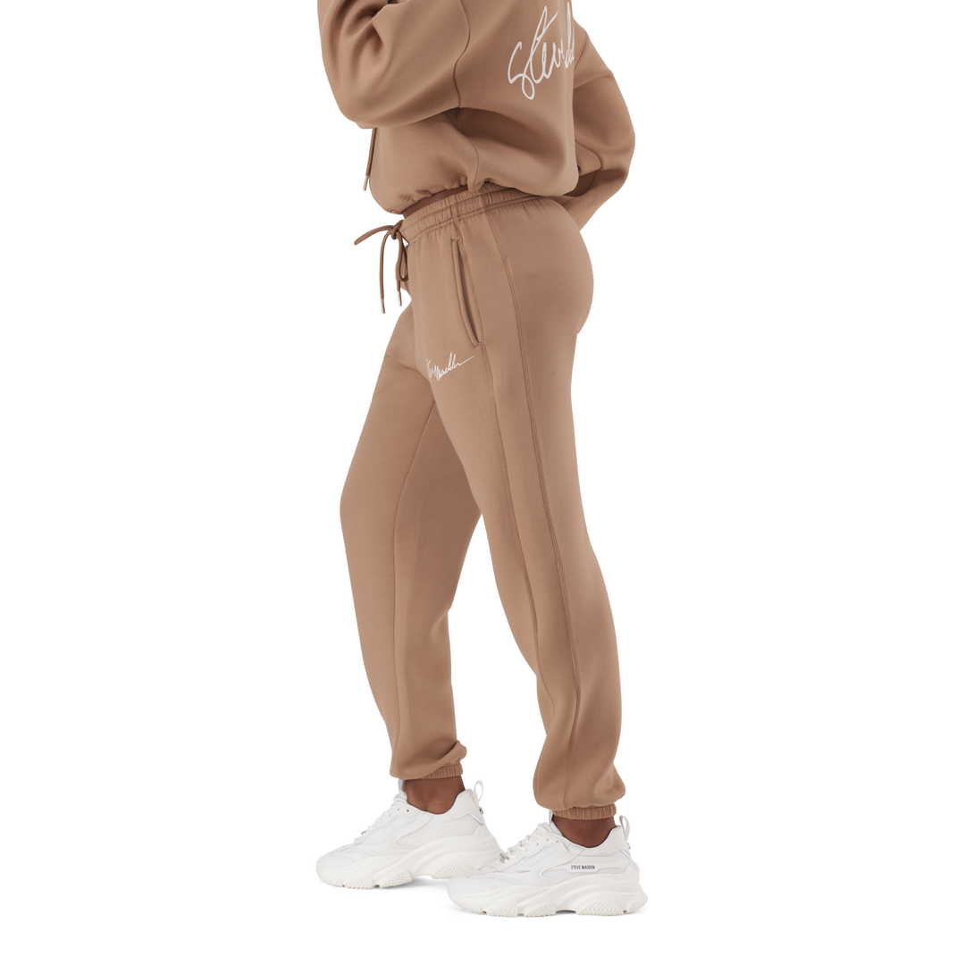 BRITTANY MID CARAMEL SLIM SCUBA JOGGER