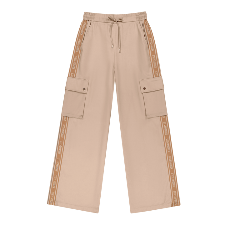 EMILIA CARAMEL WIDELEG CARGO PANT