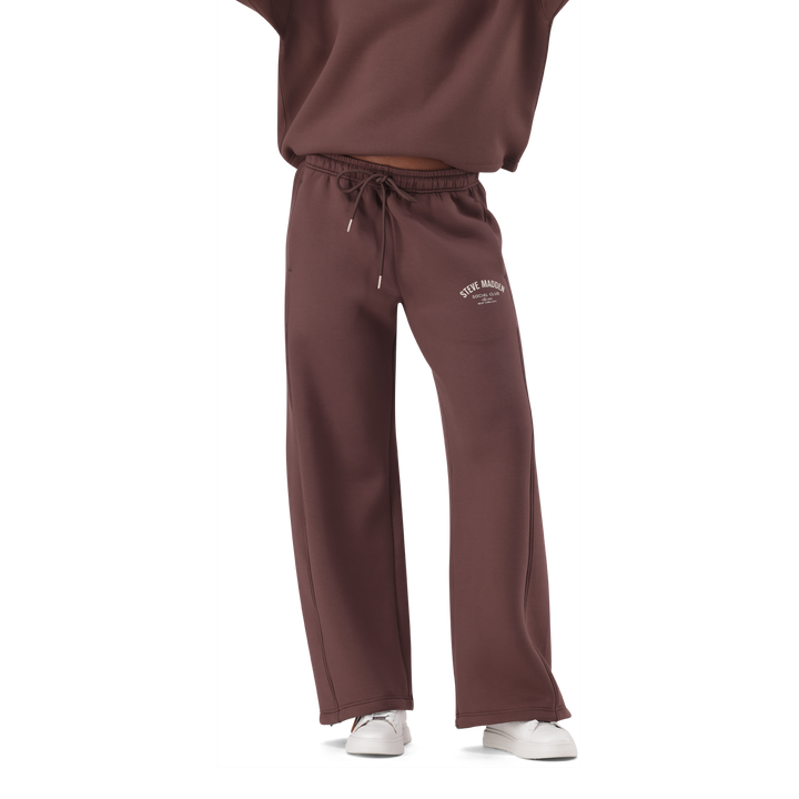 TIFFANY BROWN/CHOCOLATE WIDELEG SCUBA JOGGER