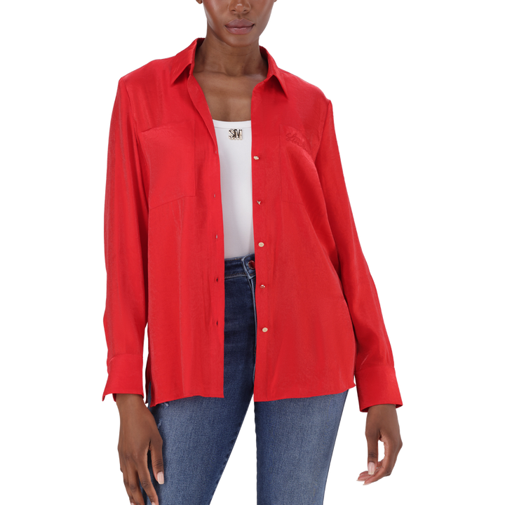 KIMORA RED REGULAR SHIRT