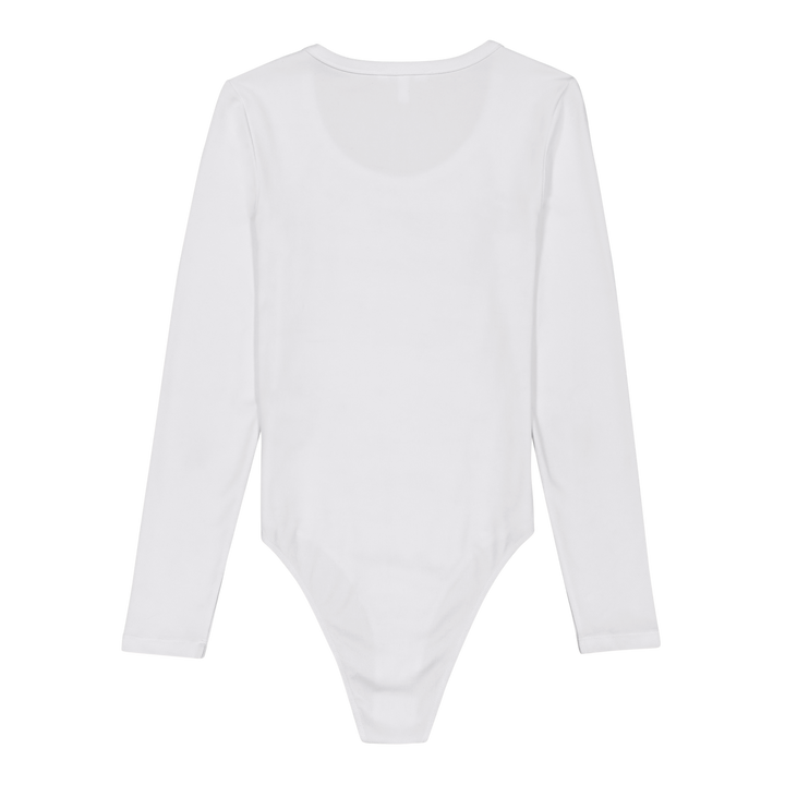 BILLY WHITE LONG SLEEVE BODYSUIT