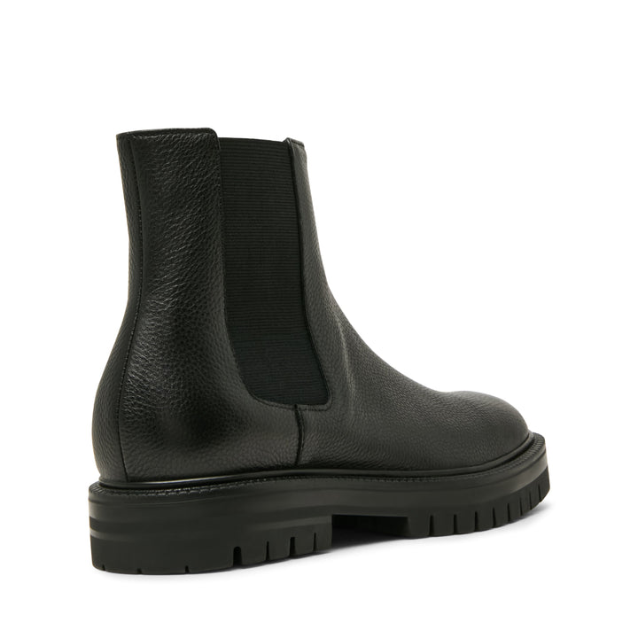 FUTAMATA BLACK PEBBLE GRAIN LEATHER