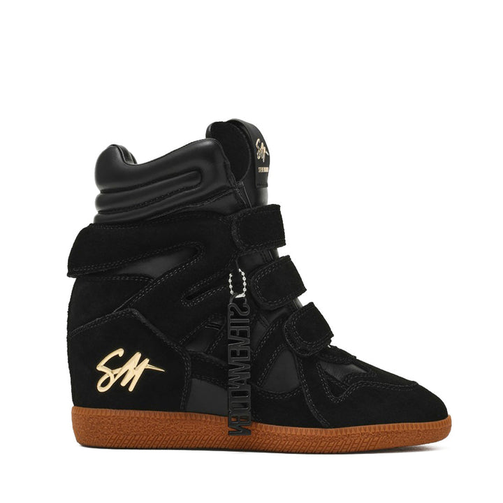 MAVIS 2.0 BLACK SUEDE