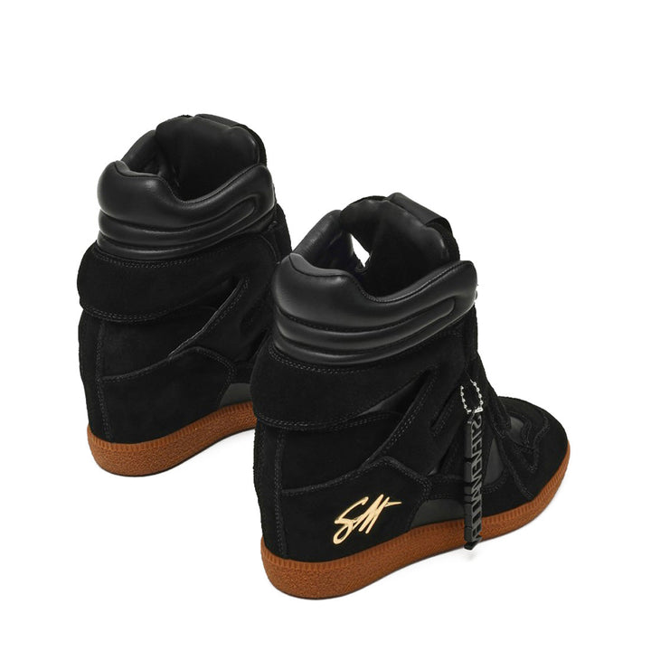 MAVIS 2.0 BLACK SUEDE