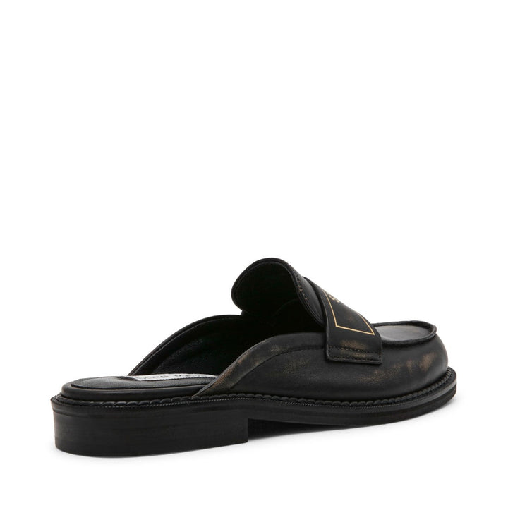 MOXXIE BLACK LEATHER