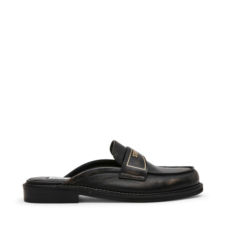 MOXXIE BLACK LEATHER