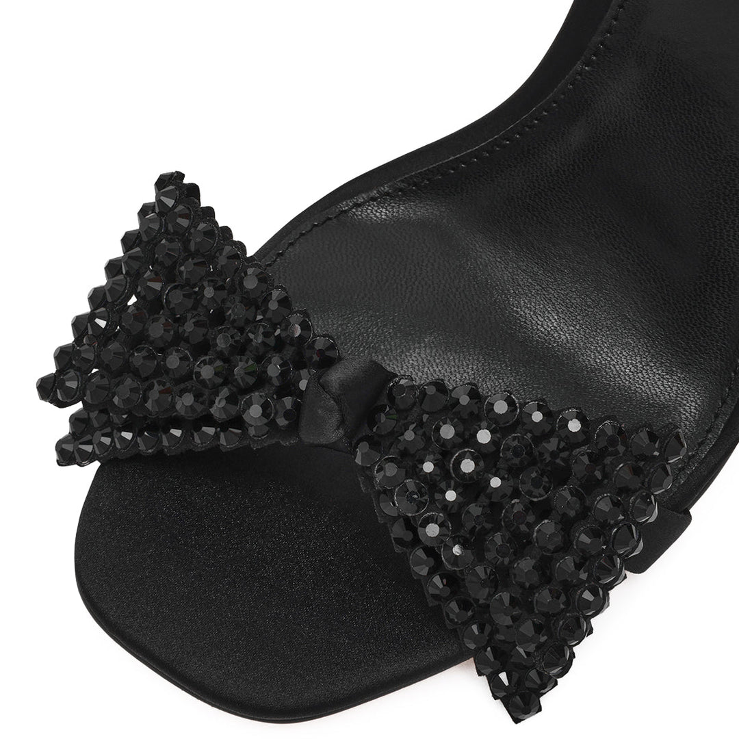 NEWLYWED BLACK SATIN