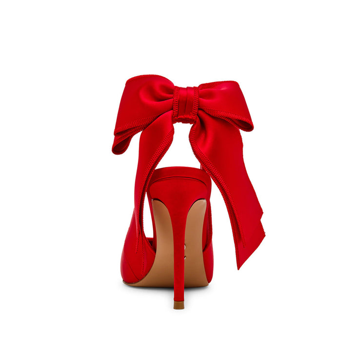 TEACUP RED SATIN